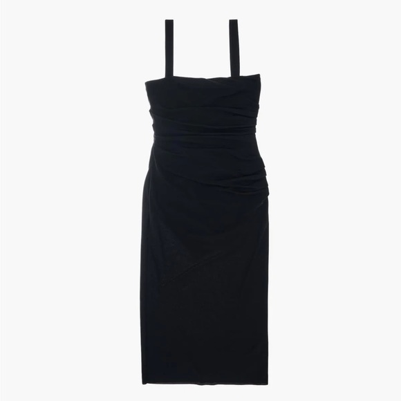 - 🔥NWT Helmut Lang Twisted Strapless Crepe Dress. Size XS - Picture 7 of 11